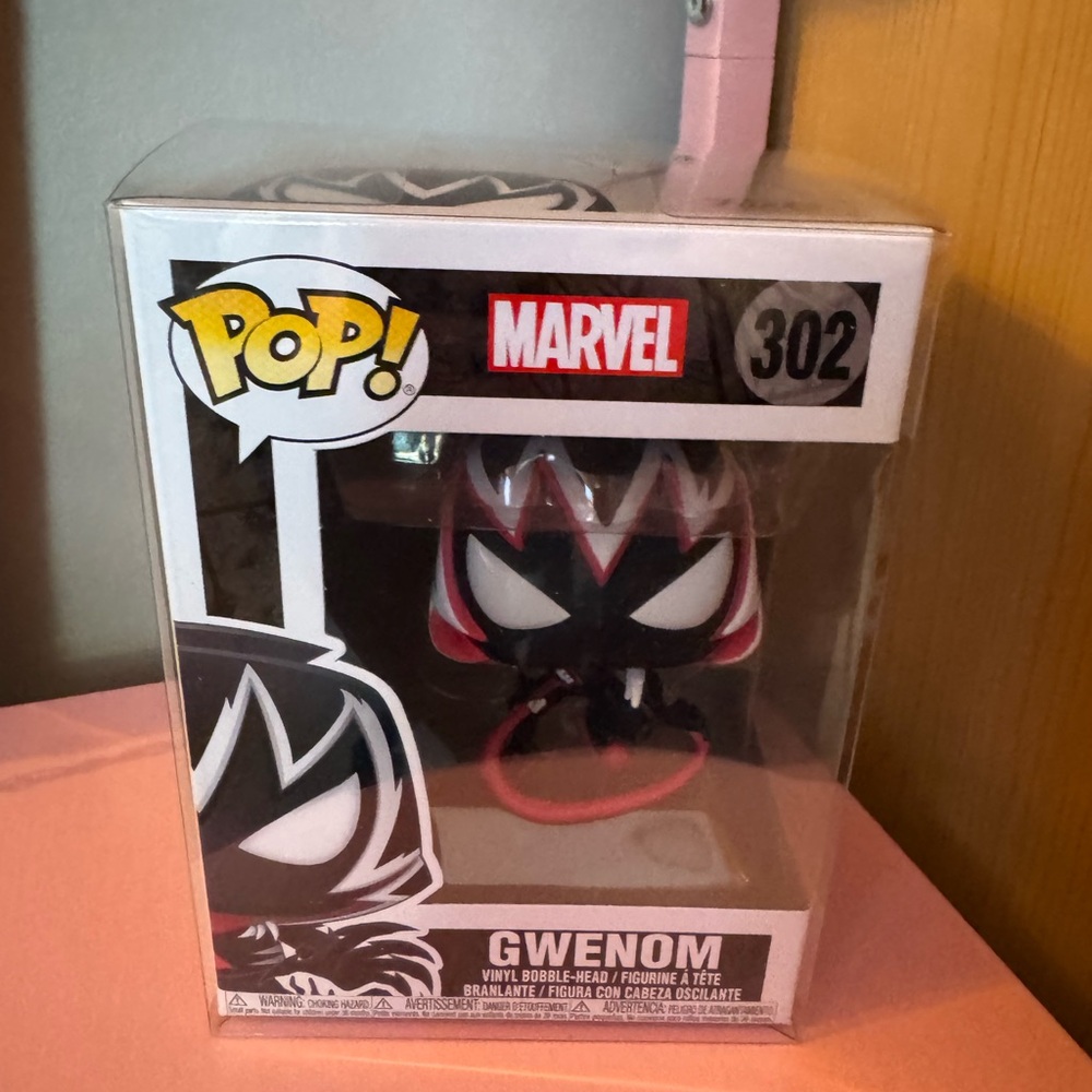 Marvel Gwenom Pop! Vinyl with Black, White, and Red